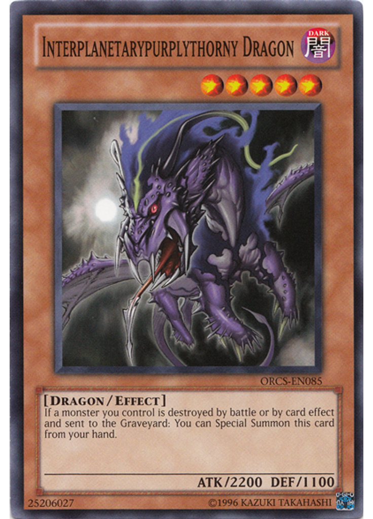Interplanetarypurplythorny Dragon (Common Unlimited)