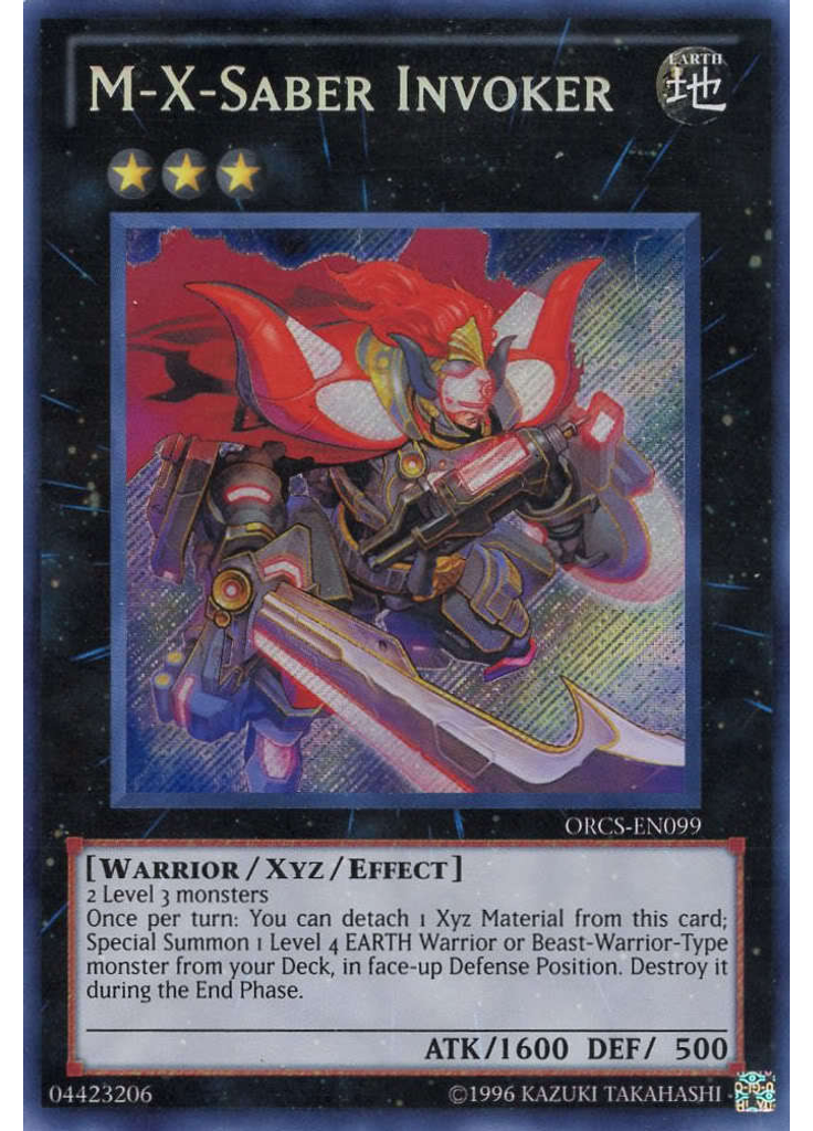 M-X-Saber Invoker (Secret Rare Unlimited)