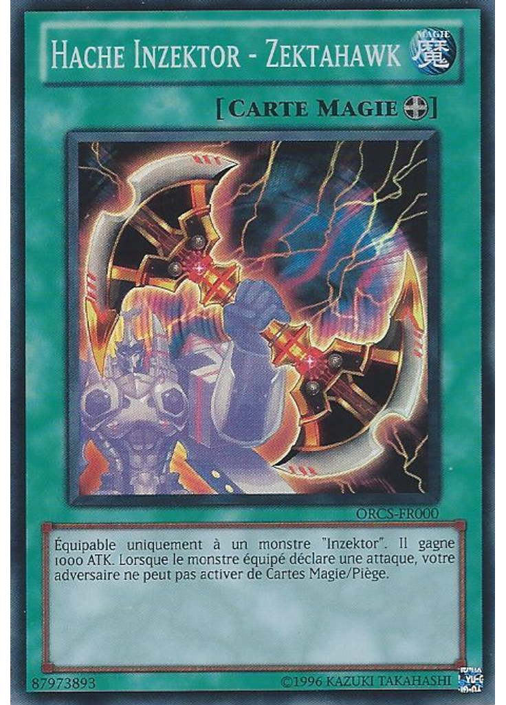 Hache Inzektor - Zektahawk (Super Rare Unlimited)