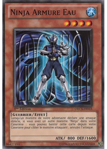 Ninja Armure Eau