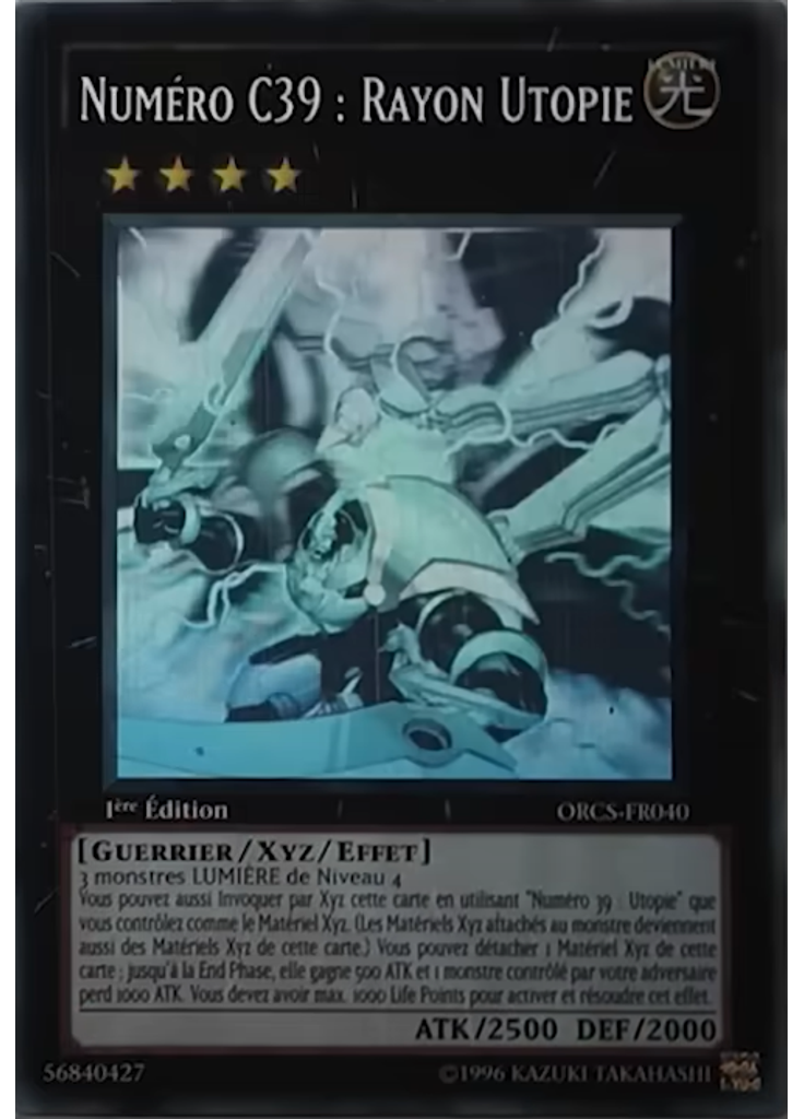 Numéro C39 : Rayon Utopie (Ghost Rare 1st Edition)