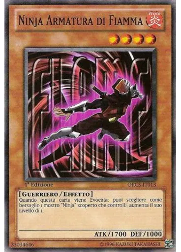 Ninja Armatura di Fiamma — Ordine del Chaos
