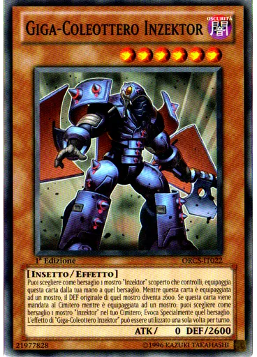 Giga-Coleottero Inzektor