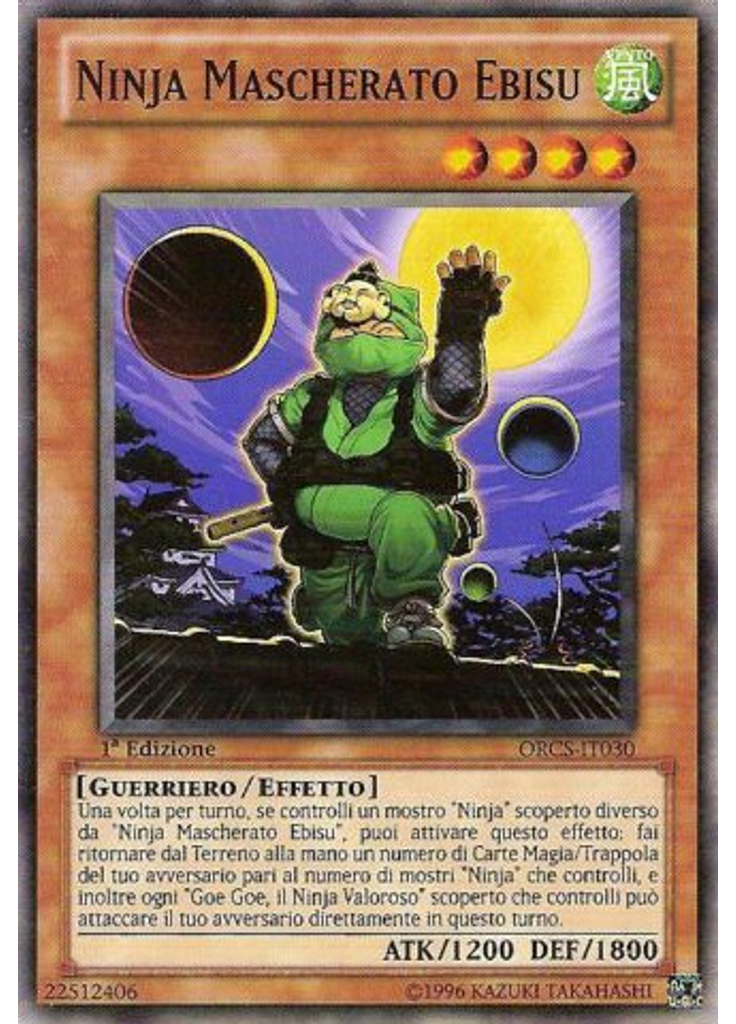 Ninja Mascherato Ebisu