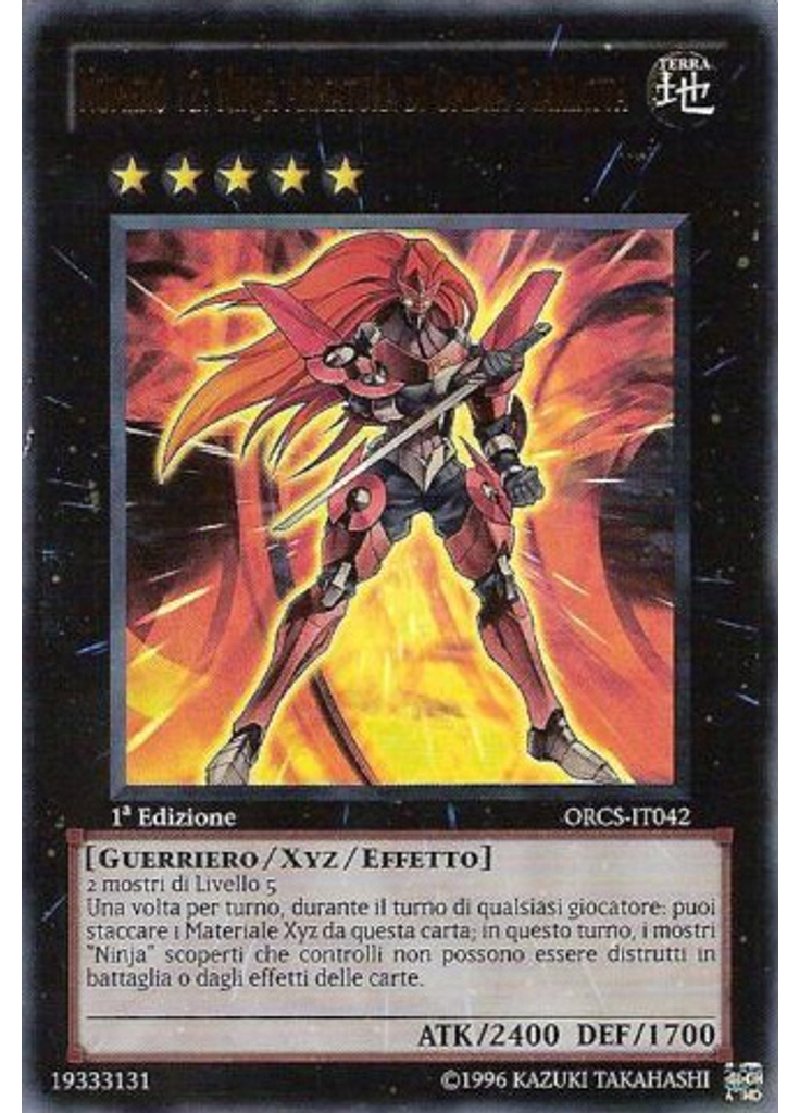 Numero 12: Ninja Armatura di Ombra Scarlatta