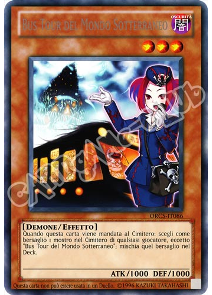 Bus Tour del Mondo Sotterraneo (Secret Rare Unlimited Ct)