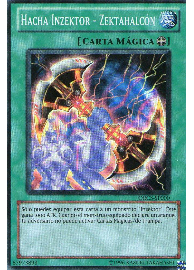 Hacha Inzektor - Zektahalcón (Super Rare Unlimited)