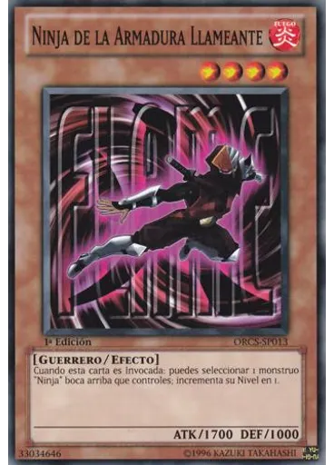 Ninja de la Armadura Llameante