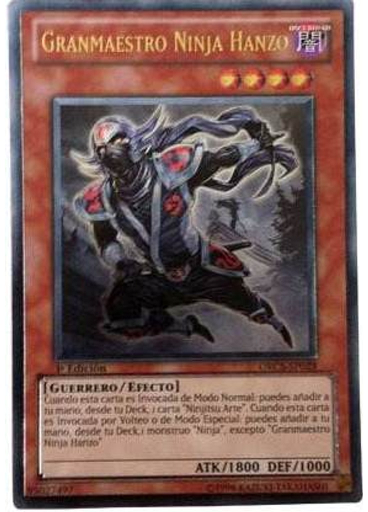 Granmaestro Ninja Hanzo (Ultimate Rare 1st Edition)