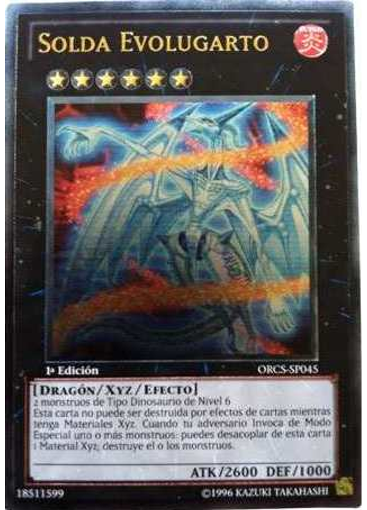 Solda Evolugarto (Ultimate Rare 1st Edition)