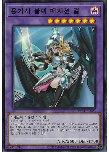 용기사 블랙 매지션 걸 — Prismatic Art Collection