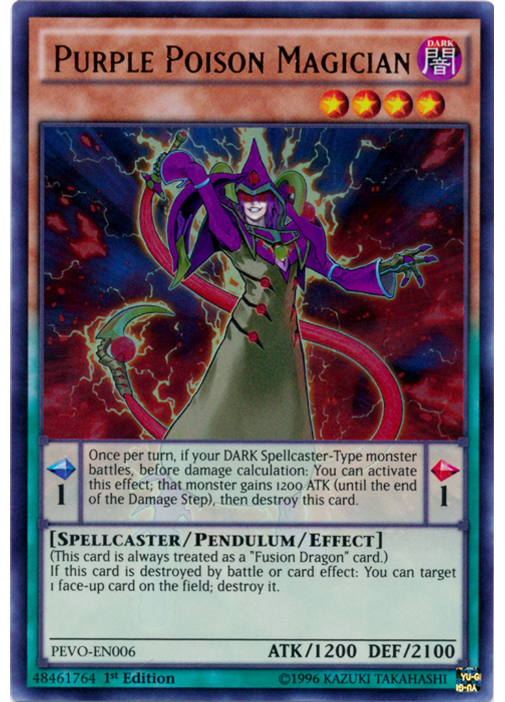 Purple Poison Magician