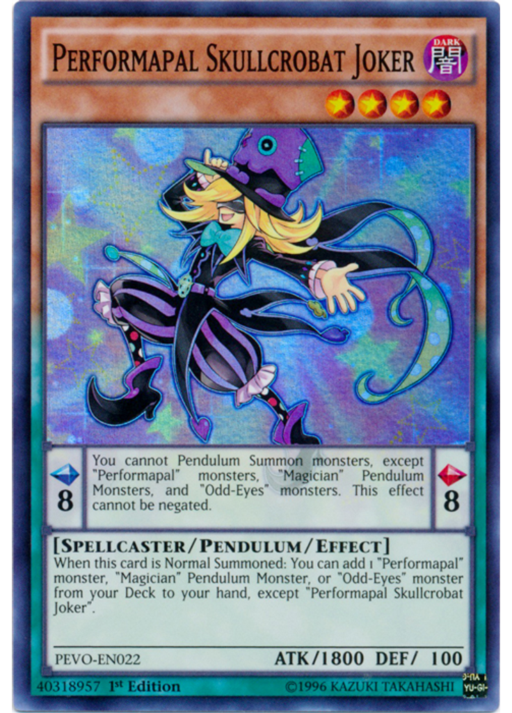 Performapal Skullcrobat Joker