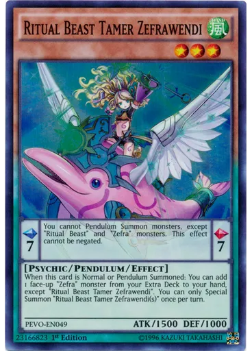 Ritual Beast Tamer Zefrawendi