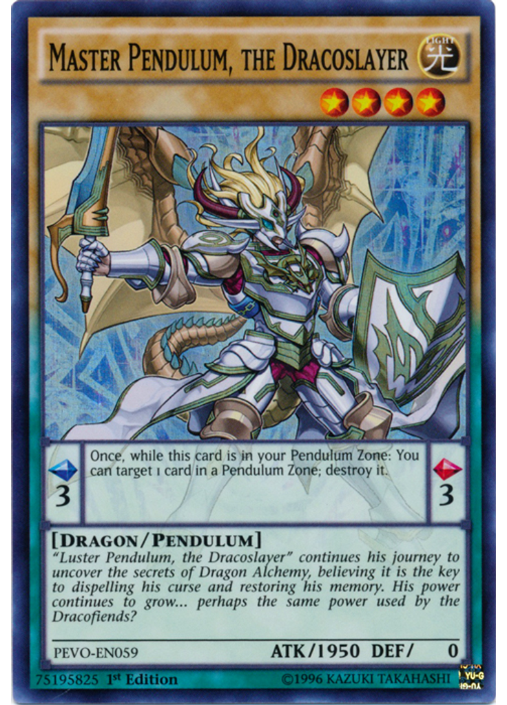 Master Pendulum, the Dracoslayer