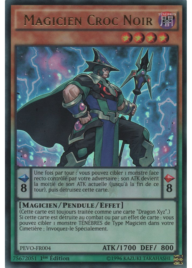 Magicien Croc Noir