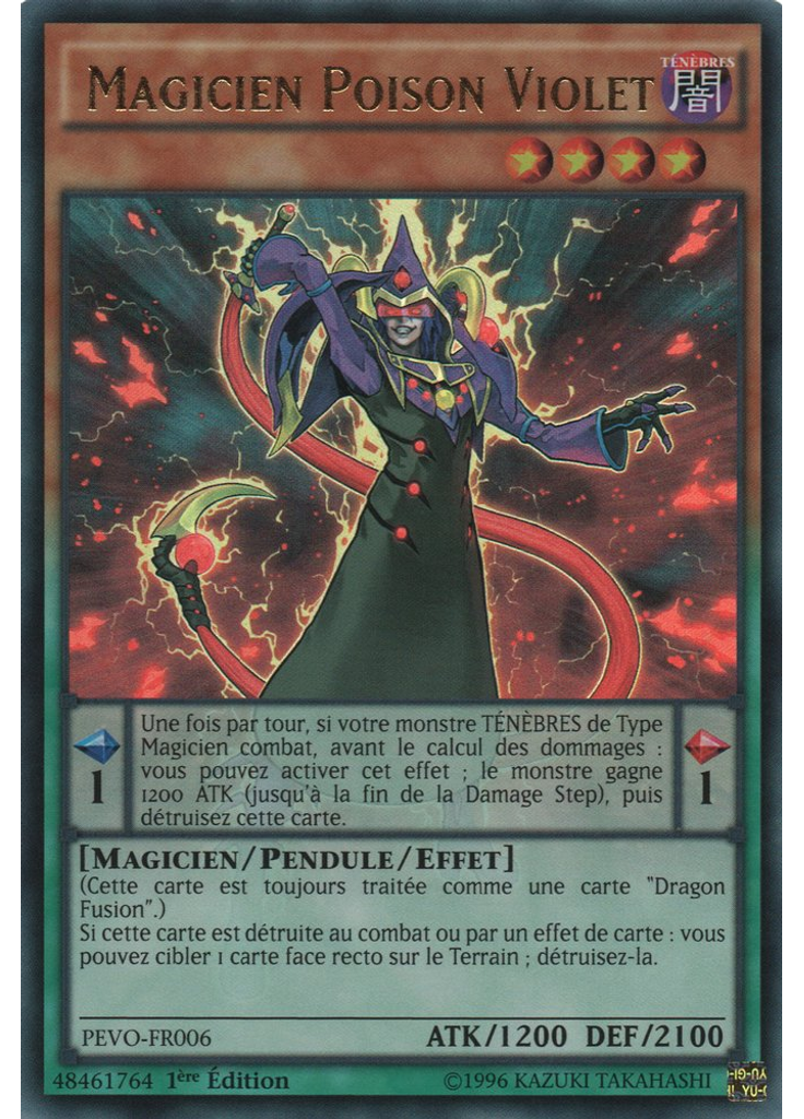 Magicien Poison Violet