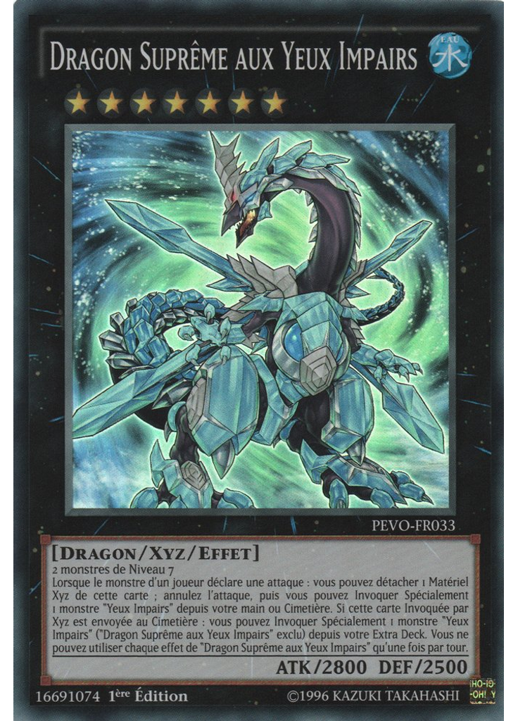 Dragon Suprême aux Yeux Impairs