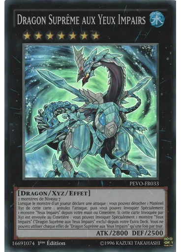 Dragon Suprême aux Yeux Impairs