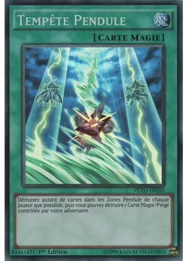 Tempête Pendule