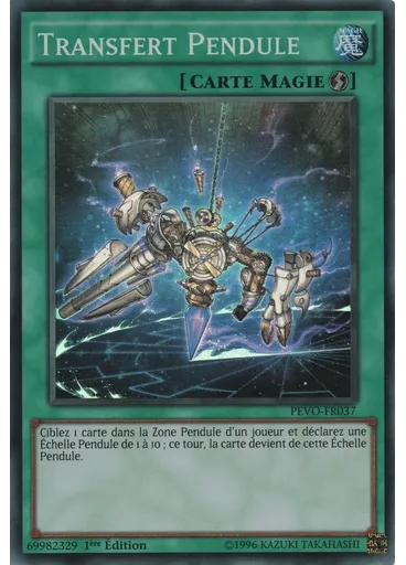 Transfert Pendule