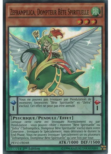 Zeframpilica, Dompteur Bête Spirituelle