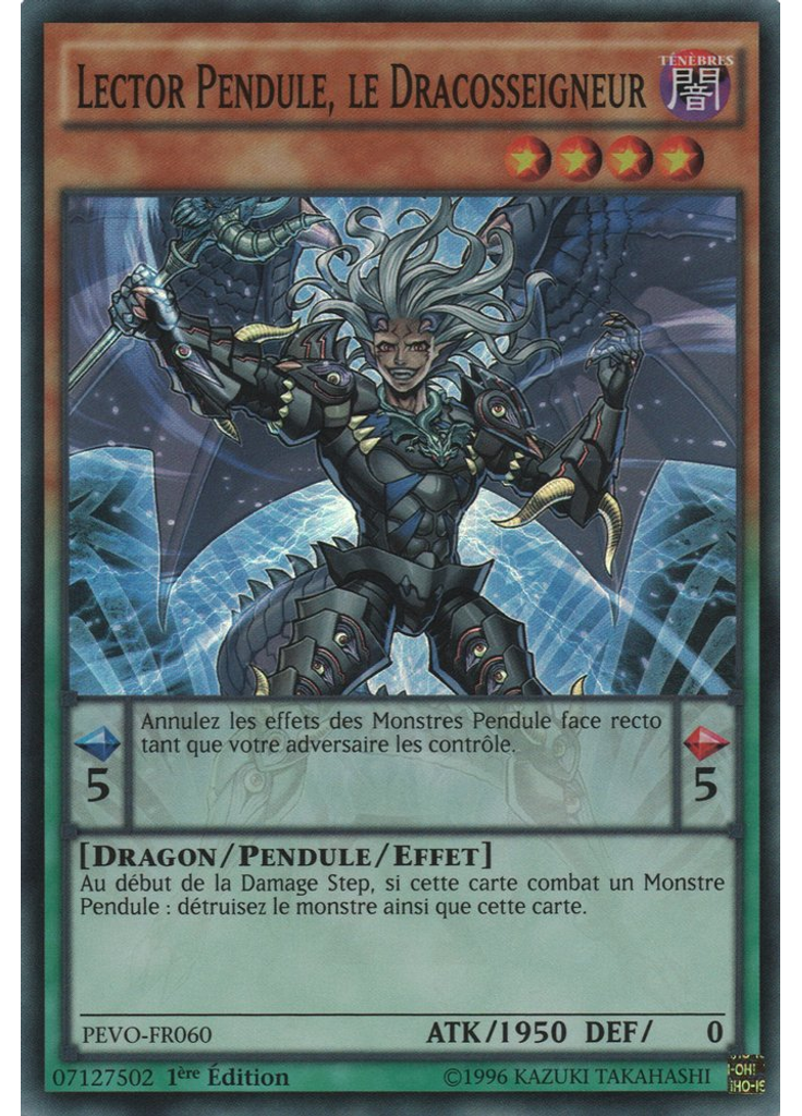 Lector Pendule, le Dracosseigneur