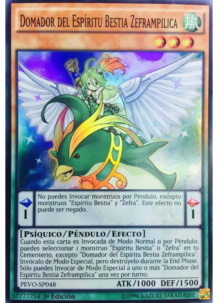 Domador del Espíritu Bestia Zeframpilica