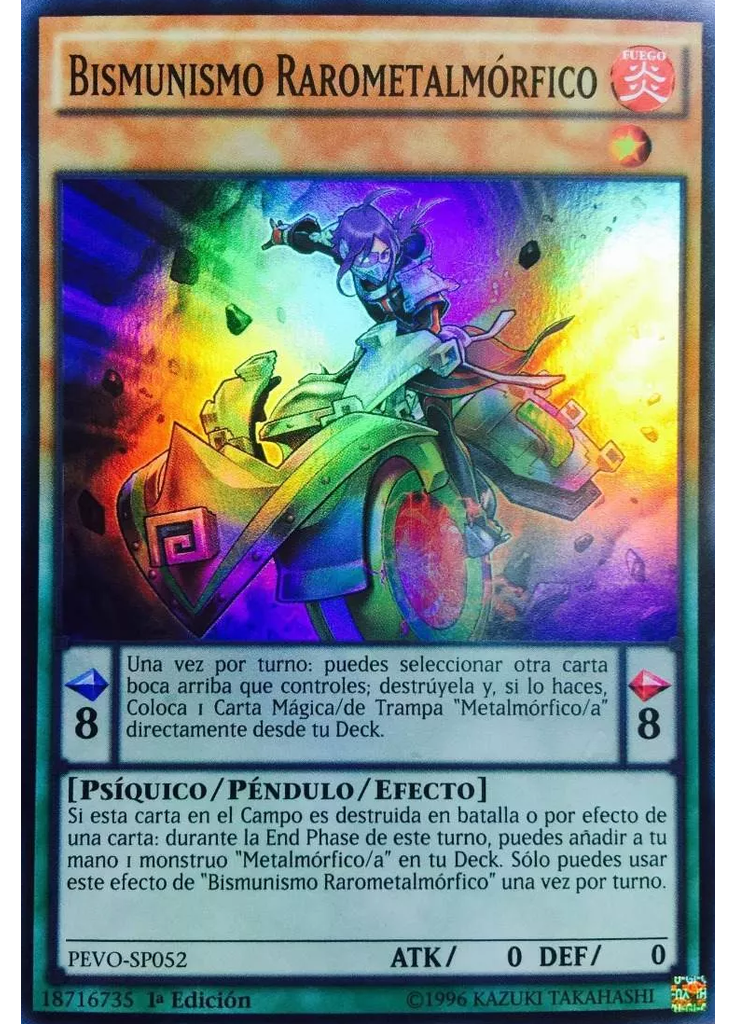 Bismunismo Rarometalmórfico