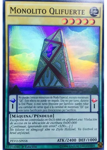 Monolito Qlifuerte — Evolución del Péndulo