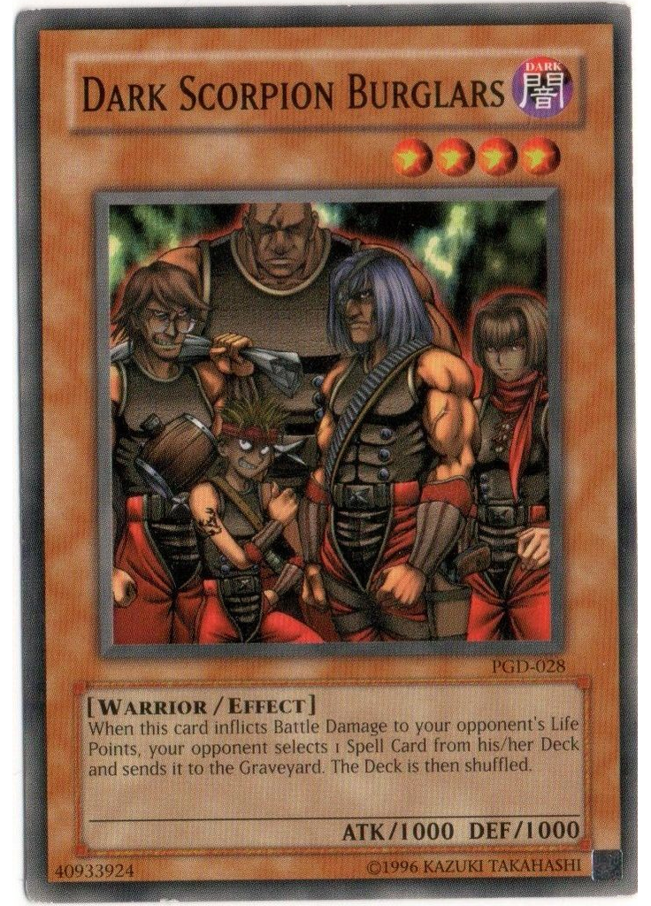 Dark Scorpion Burglars (Short Print Unlimited)