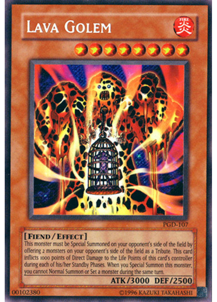 Lava Golem (Secret Rare Unlimited)