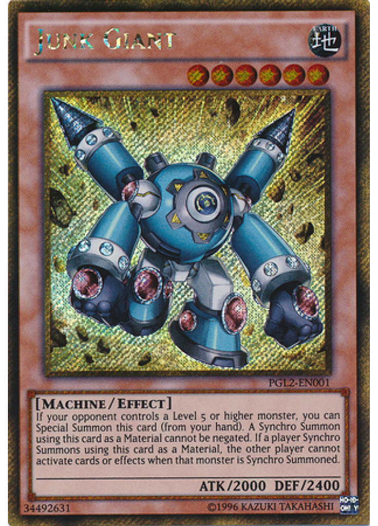 Junk Giant (Gold Secret Rare Unlimited)