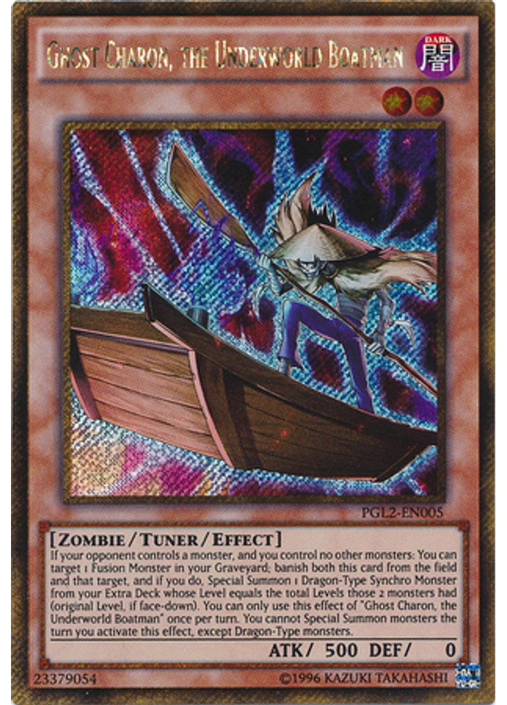 Ghost Charon, the Underworld Boatman (Gold Secret Rare Unlimited)