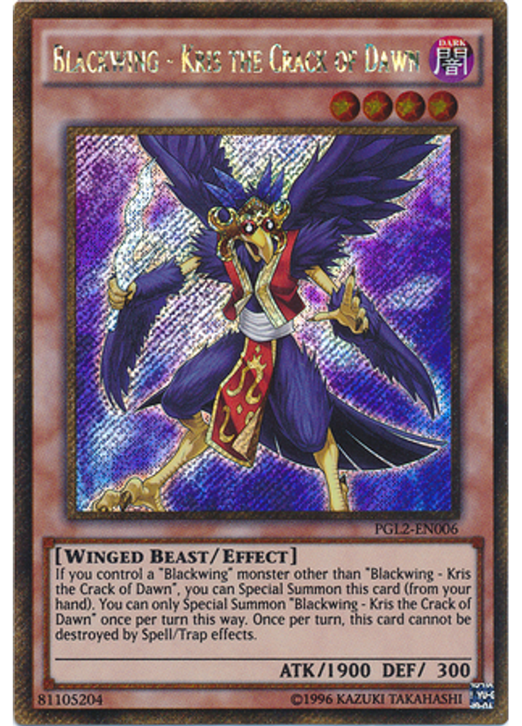 Blackwing - Kris the Crack of Dawn (Gold Secret Rare Unlimited)