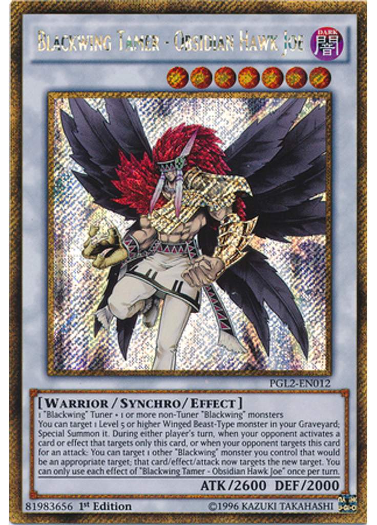 Blackwing Tamer - Obsidian Hawk Joe