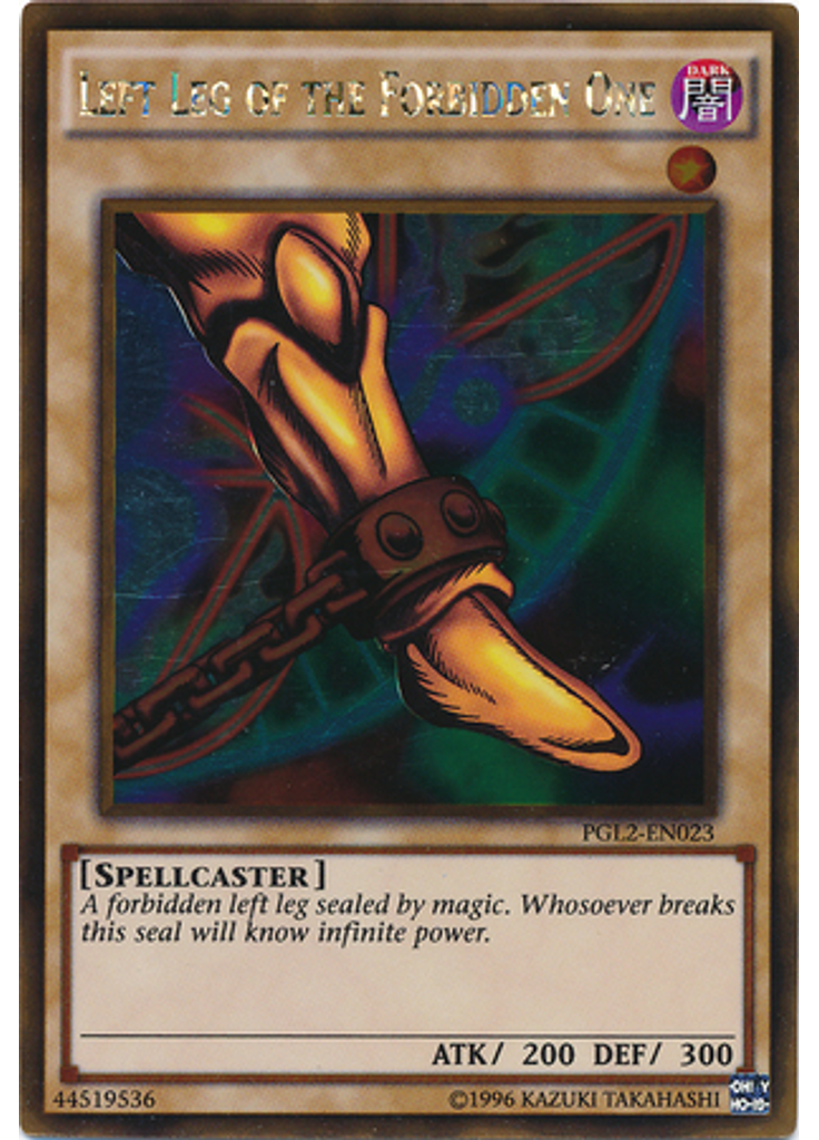 Left Leg of the Forbidden One (Gold Rare Unlimited)