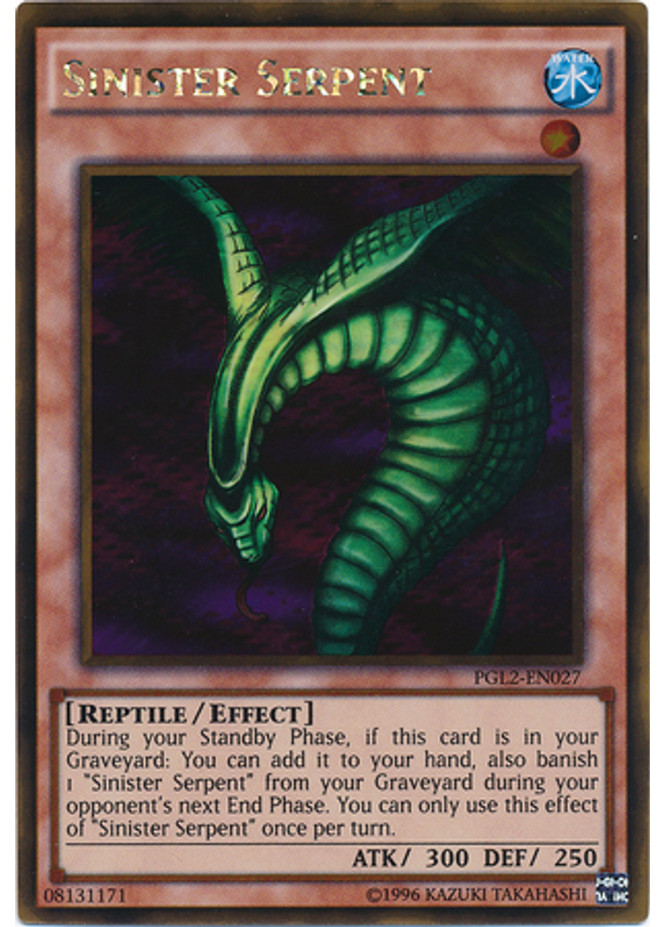 Sinister Serpent (Gold Rare Unlimited)
