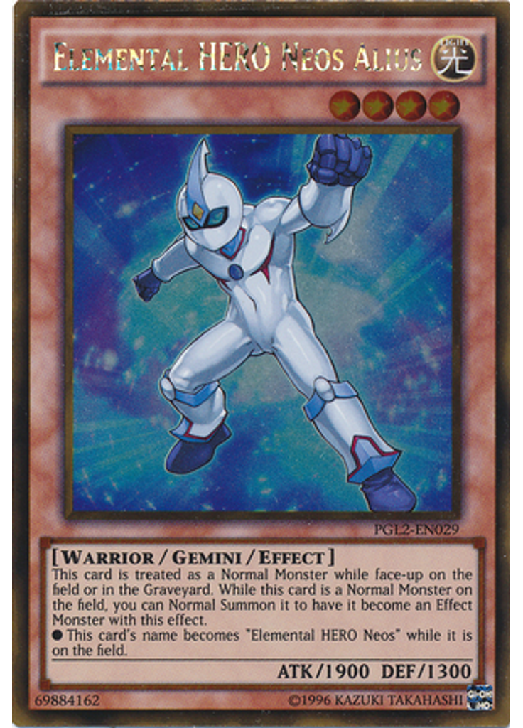 Elemental HERO Neos Alius (Gold Rare Unlimited)