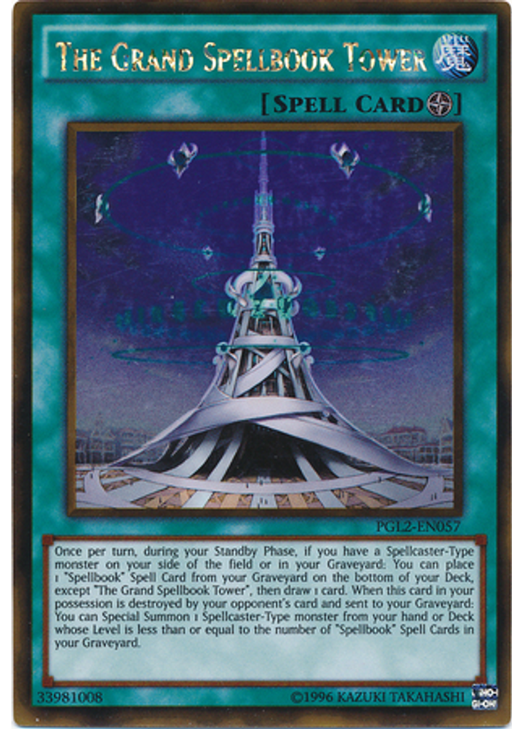 The Grand Spellbook Tower (Gold Rare Unlimited)