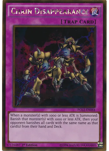Chain Disappearance