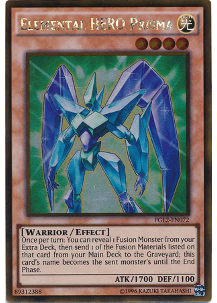 Elemental HERO Prisma (Gold Rare Unlimited)
