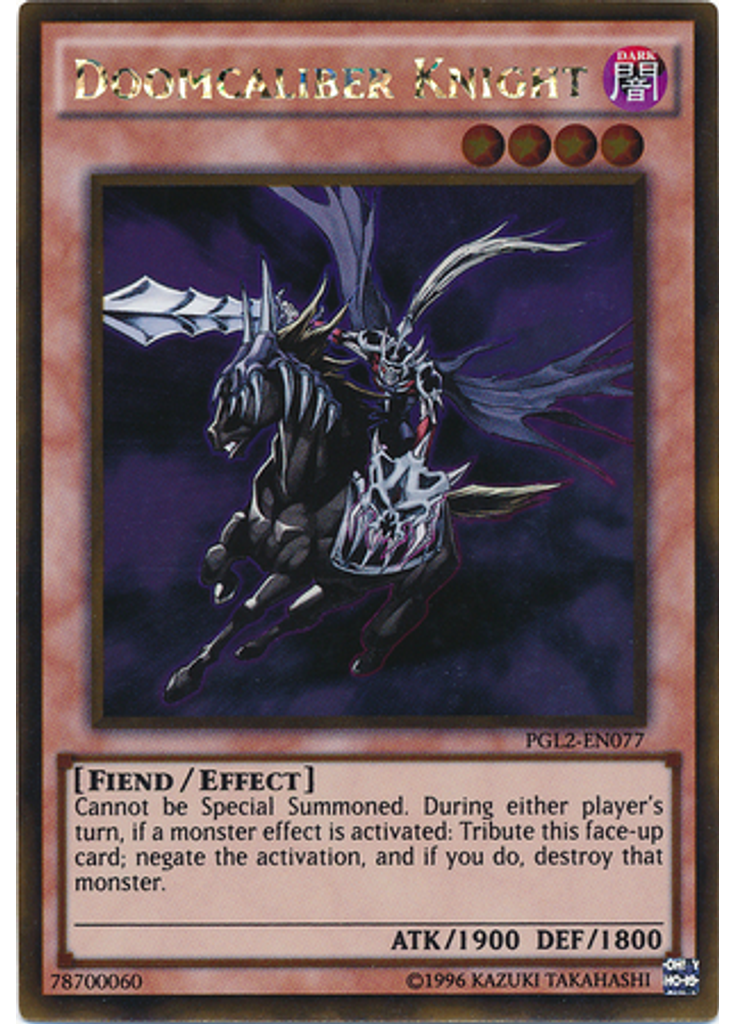 Doomcaliber Knight (Gold Rare Unlimited)