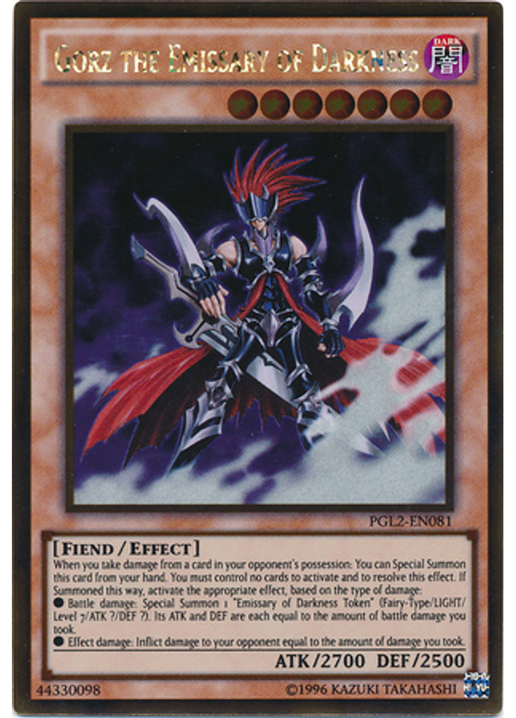 Gorz the Emissary of Darkness (Gold Rare Unlimited)