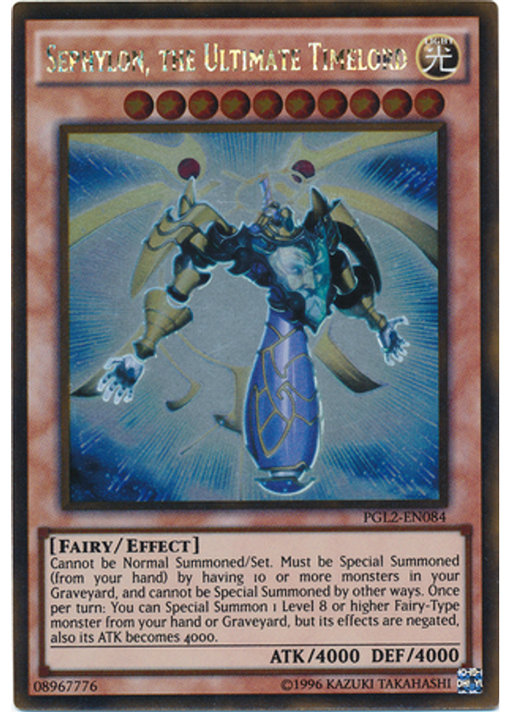 Sephylon, the Ultimate Timelord (Gold Rare Unlimited)