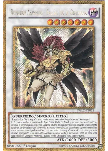 Domador Asanegra - Falcão Joe de Obsidiana
