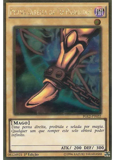 Perna Direita de "O Proibido"