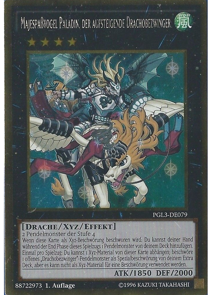 Majespaßvogel Paladin, der aufsteigende Drachobezwinger