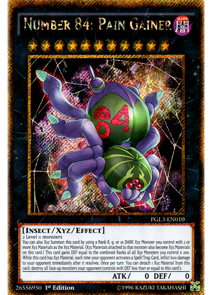 Number 84: Pain Gainer