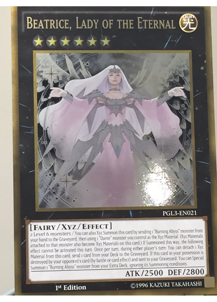 Beatrice, Lady of the Eternal (Gold Secret Rare 1st Edition Gc)